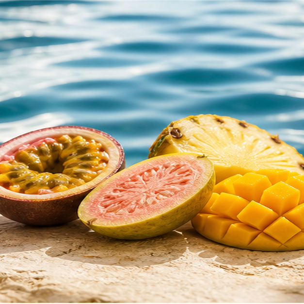 Notas de coração de Tropical Vibe — Rayhaan