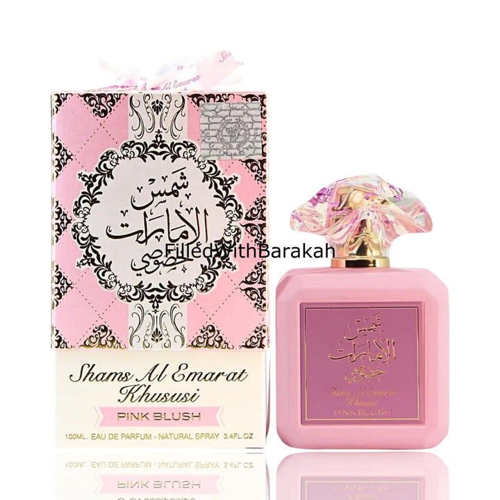Shams Al Emarat Pink Blush — Ard Al Zaafaran — frasco do perfume
