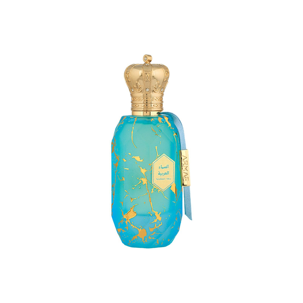 Arabian Sky — Armaf — frasco do perfume em fundo branco