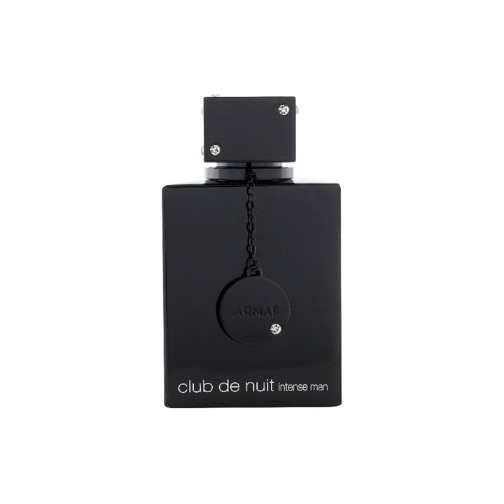 Club de Nuit Intense Man — Armaf — frasco do perfume em fundo branco