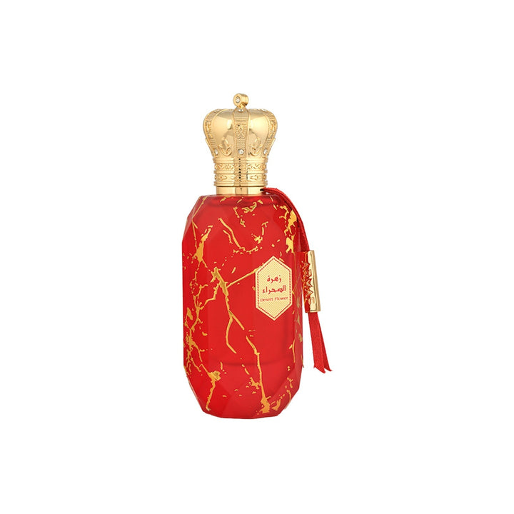 Desert Flower — Armaf — frasco do perfume em fundo branco