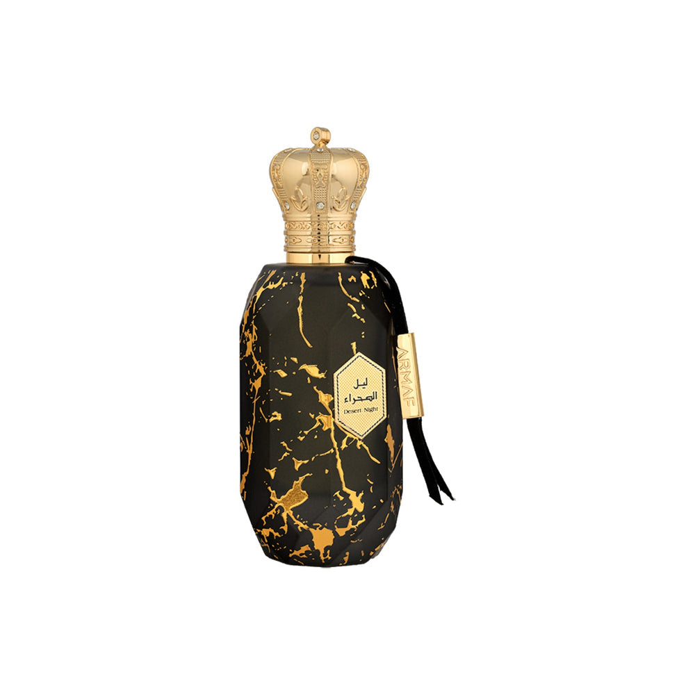 Desert Night — Armaf — frasco do perfume em fundo branco