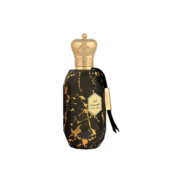 Desert Night — Armaf — frasco do perfume em fundo branco