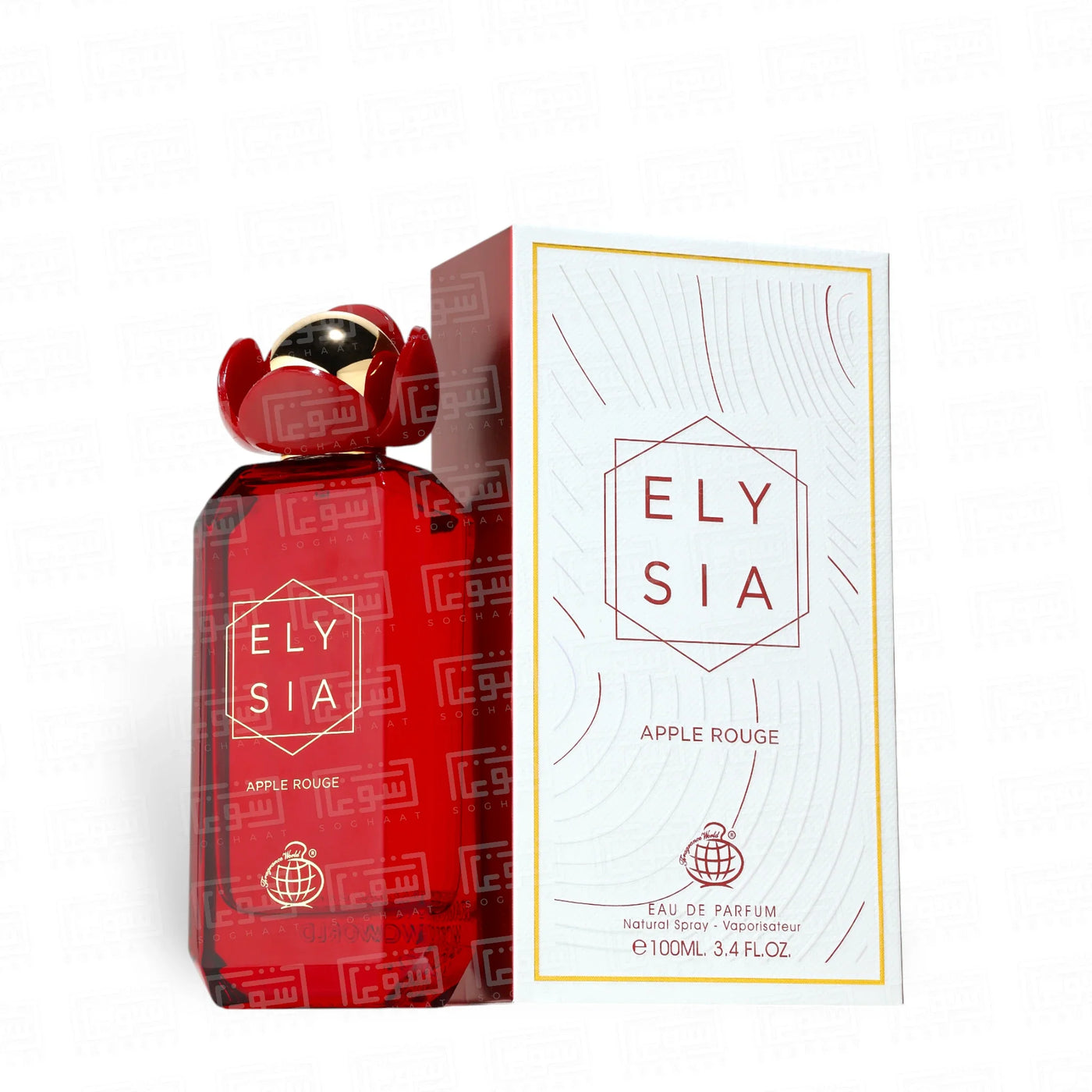 Elysia Apple Rouge — Fragrance World — frasco do perfume