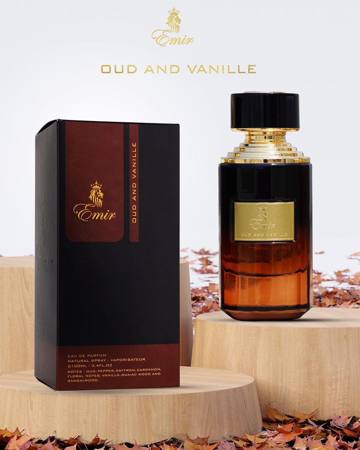 Oud And Vanille — Emir — frasco do perfume