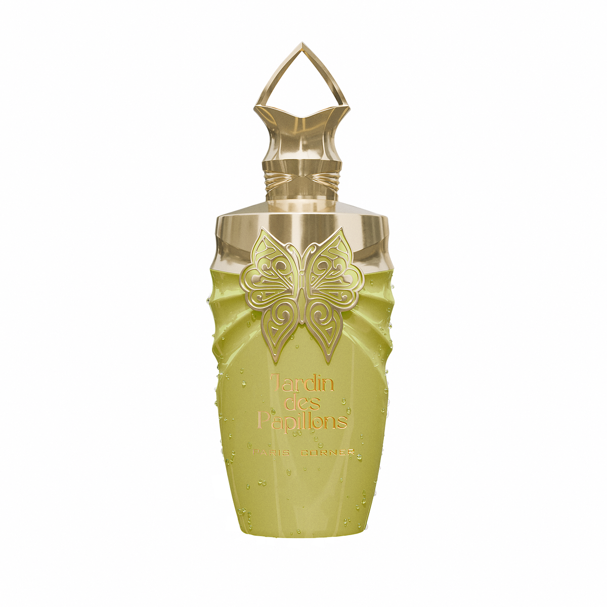 Jardin Des Papillons — Paris Corner — frasco do perfume em fundo branco