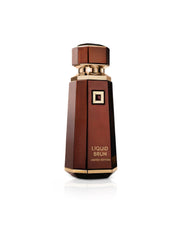 Liquid Brun Limited Edition — French Avenue — frasco do perfume em fundo branco