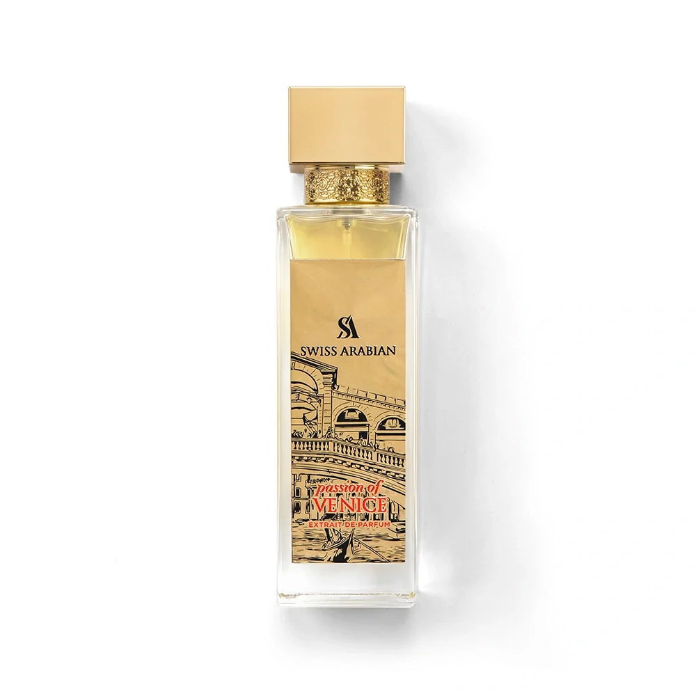 Passion of Venice — Swiss Arabian — frasco do perfume