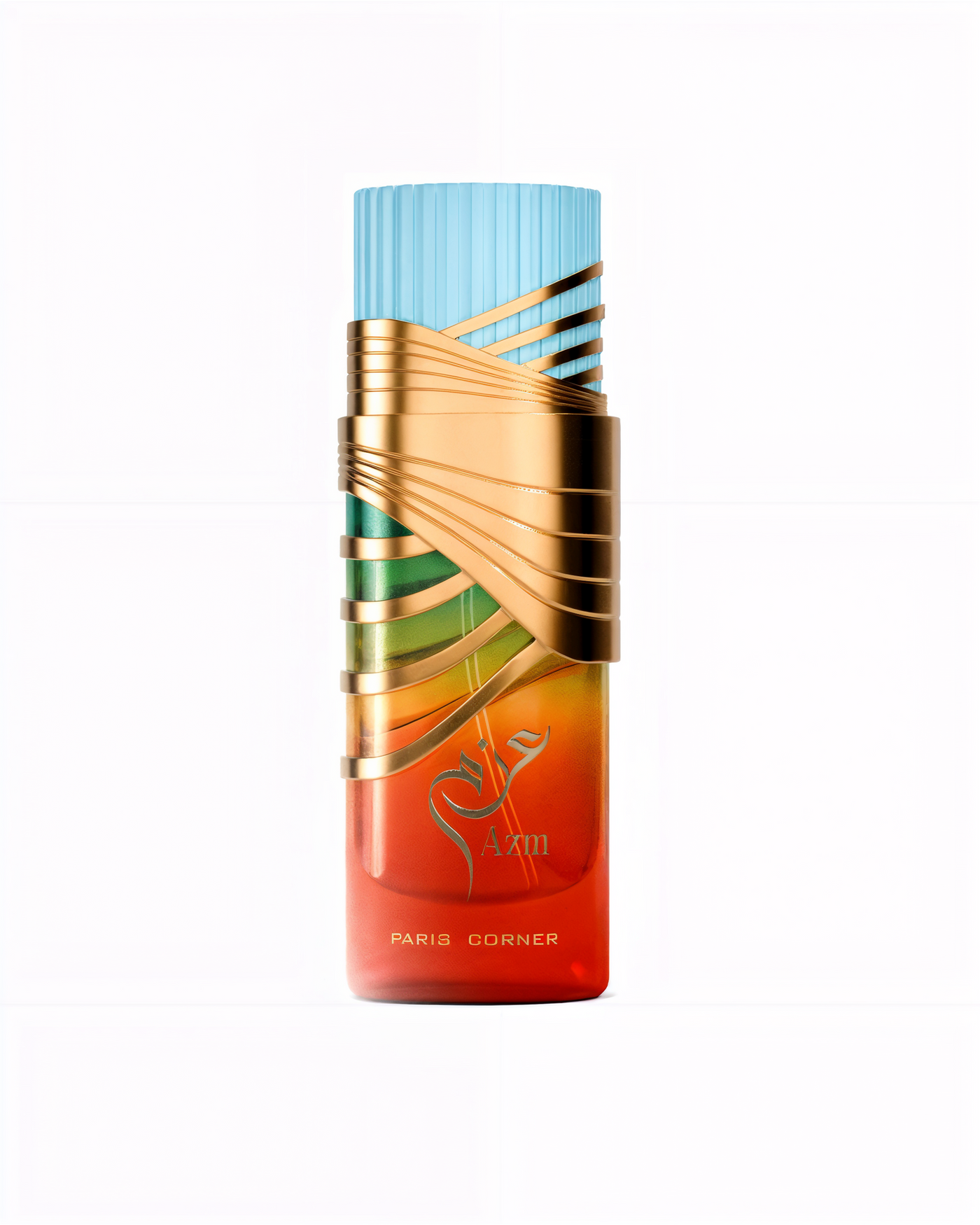 AZM — Paris Corner — frasco do perfume em fundo branco