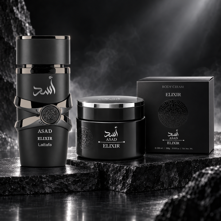 Bundle Asad Elixir — Perfume + Creme Corporal