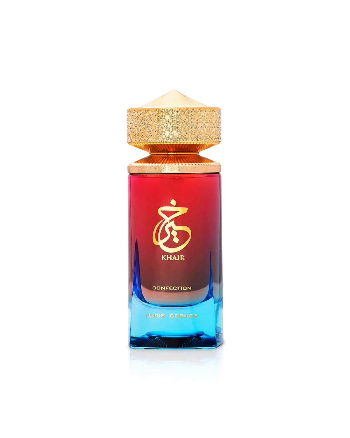 Khair Confection — Paris Corner — frasco do perfume em fundo branco