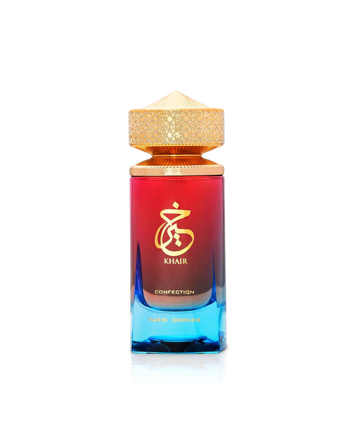 Khair Confection — Paris Corner — frasco do perfume em fundo branco