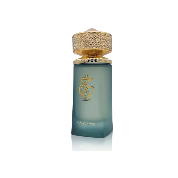 Khair — Paris Corner — frasco do perfume em fundo branco