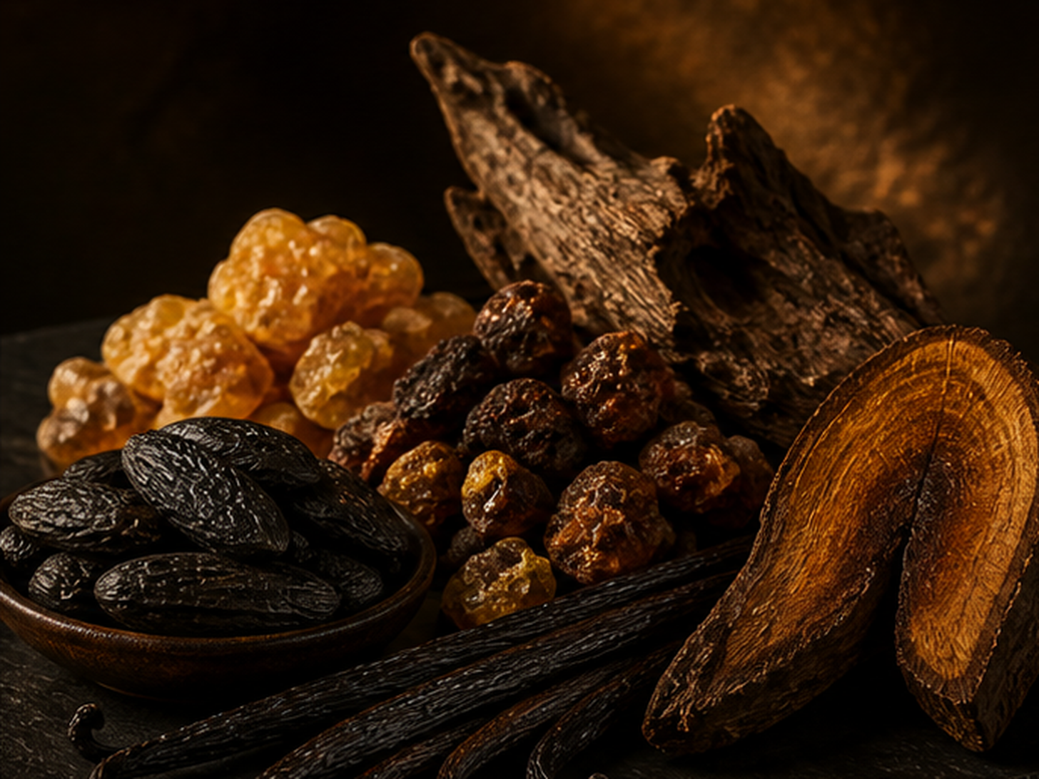 Notas de fundo de Eternal Oud — Lattafa