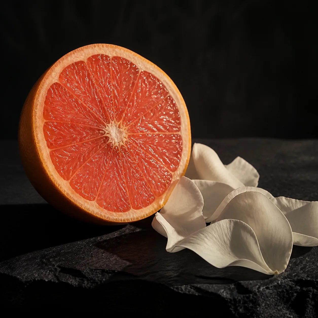 Toranja e almíscar, notas de coração de Ria
