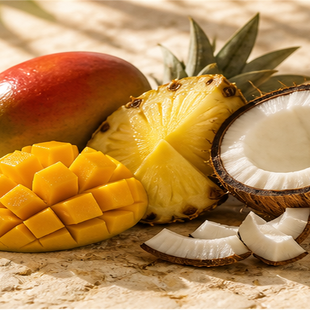 Notas de saída de Tropical Vibe — Rayhaan
